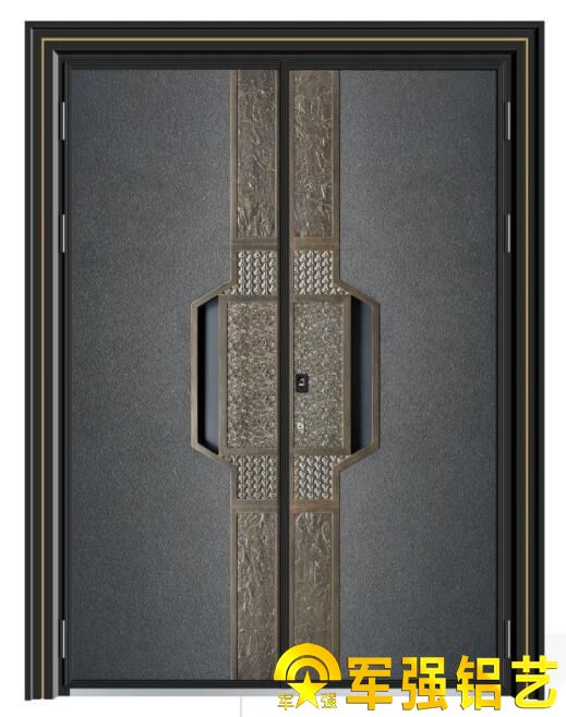 雙開鑄鋁大門